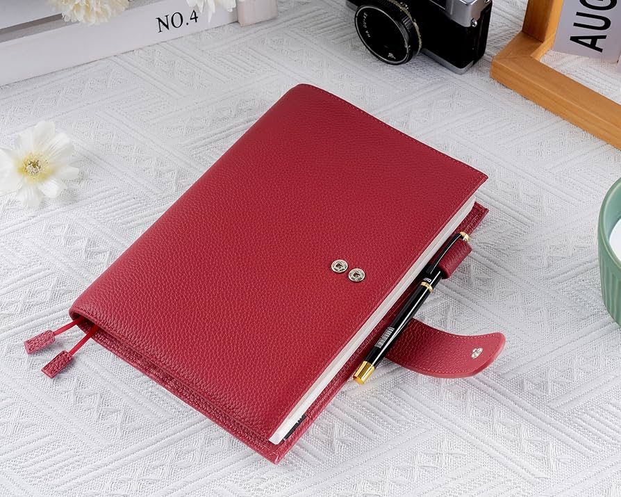 BONHEUR Papier　0329 Amazon.com : Ox Knight A6 Leather Planner Cover for